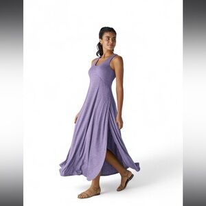 HALARA U Neck Flowy Maxi Casual Tank Dress